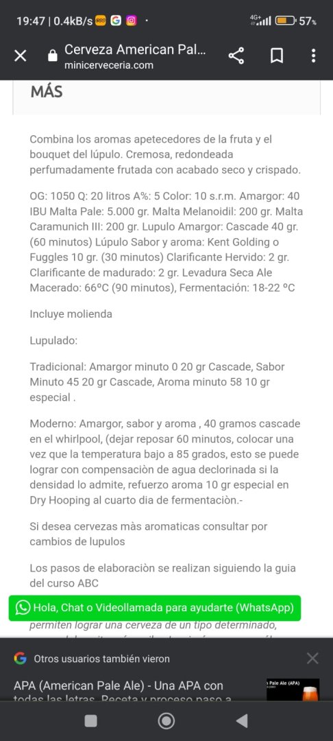 beer recipe photo