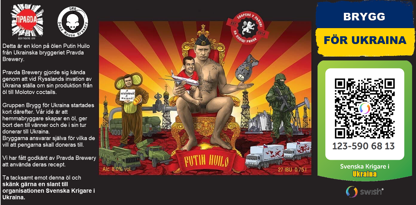 Bfu Putin Huilo Pravda Brewery Beer Recipe Biab Belgian Golden Strong Ale Brewer S Friend