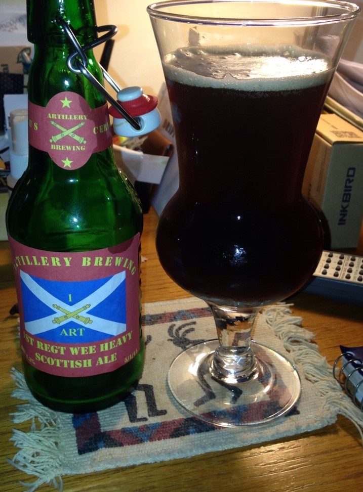 1st Regt Wee Heavy Scotch Ale Beer